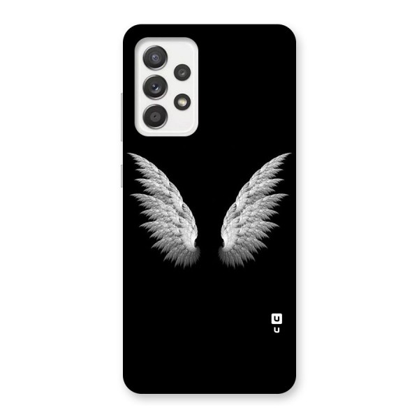 White Wings Back Case for Galaxy A52