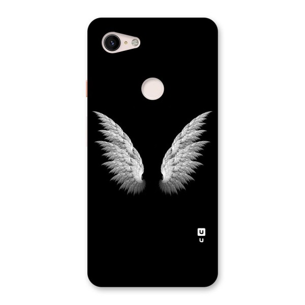 White Wings Back Case for Google Pixel 3 XL