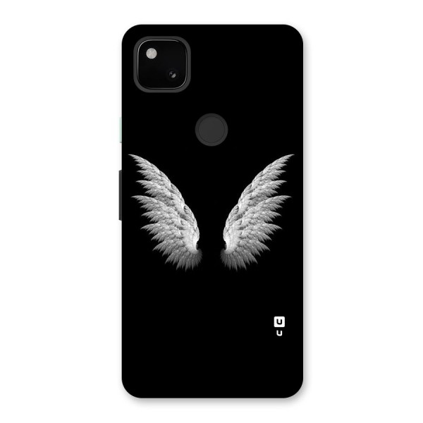 White Wings Back Case for Google Pixel 4a