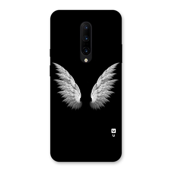 White Wings Back Case for OnePlus 7 Pro