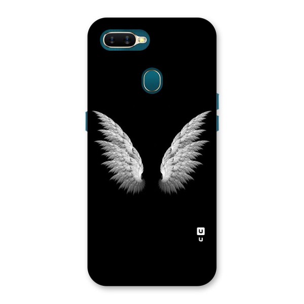 White Wings Back Case for Oppo A7