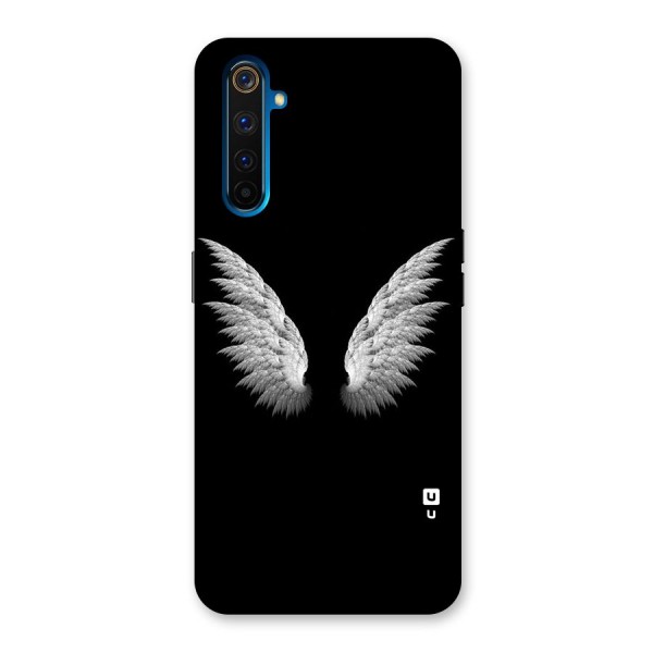 White Wings Back Case for Realme 6 Pro