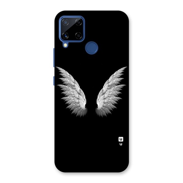 White Wings Back Case for Realme C12