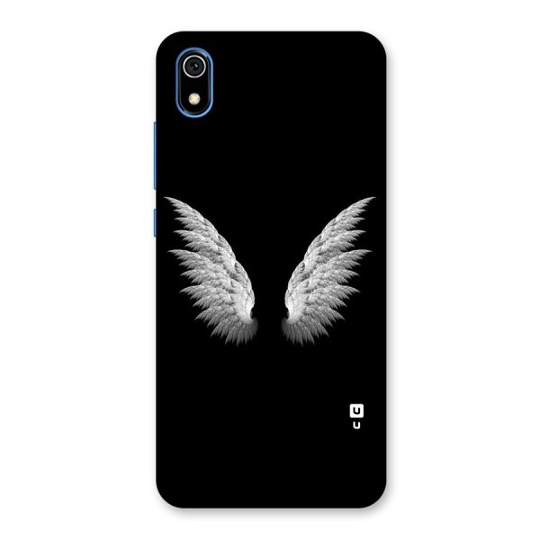 White Wings Back Case for Redmi 7A