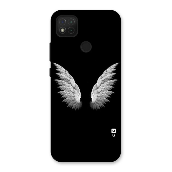 White Wings Back Case for Redmi 9