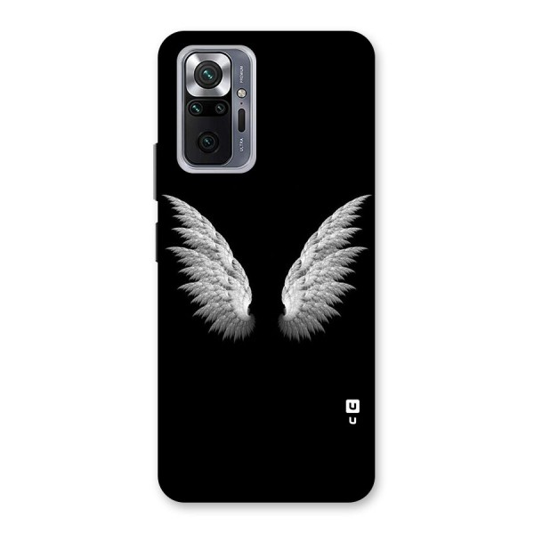 White Wings Back Case for Redmi Note 10 Pro