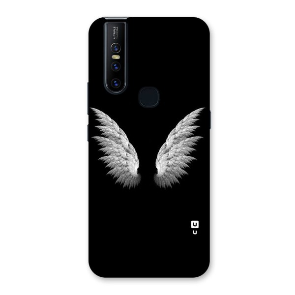 White Wings Back Case for Vivo V15