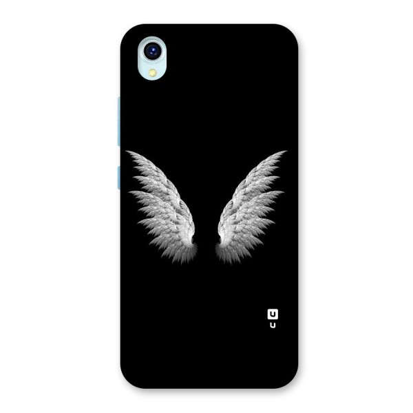 White Wings Back Case for Vivo Y1s