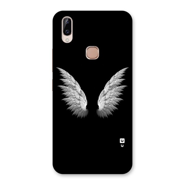 White Wings Back Case for Vivo Y83 Pro