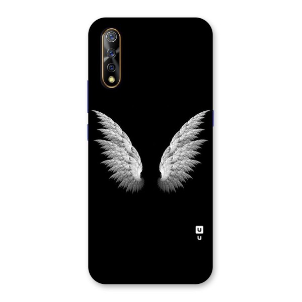 White Wings Back Case for Vivo Z1x