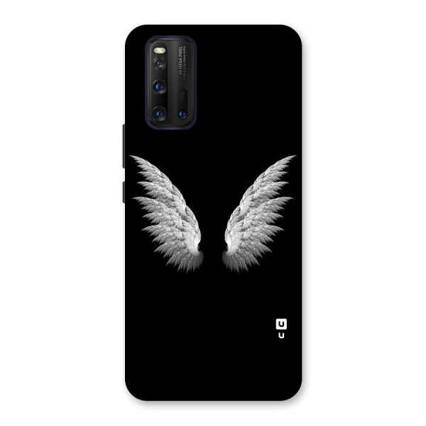 White Wings Back Case for Vivo iQOO 3