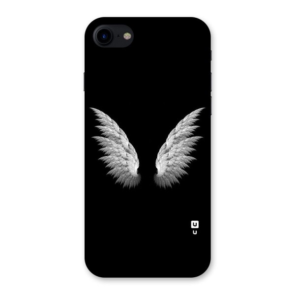 White Wings Back Case for iPhone SE 2020