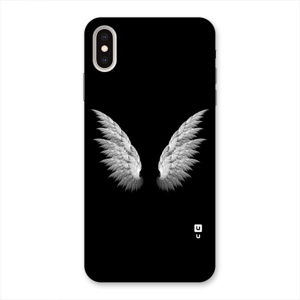 White Wings Back Case for iPhone XS Max