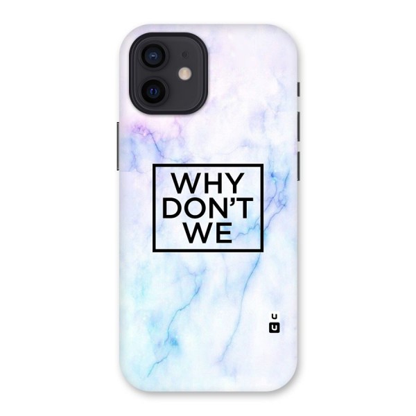 Why Dont We Back Case for iPhone 12