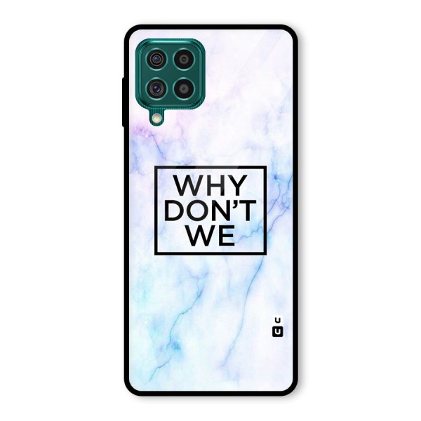 Why Dont We Glass Back Case for Galaxy F62