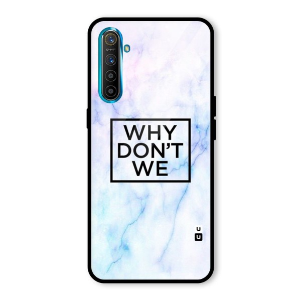 Why Dont We Glass Back Case for Realme XT