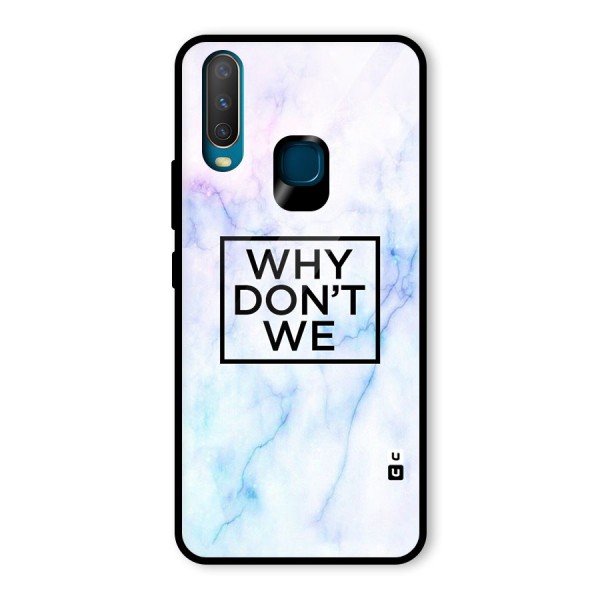 Why Dont We Glass Back Case for Vivo Y12