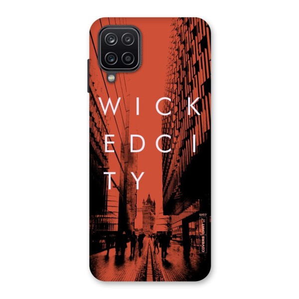 Wicked City Back Case for Galaxy A12