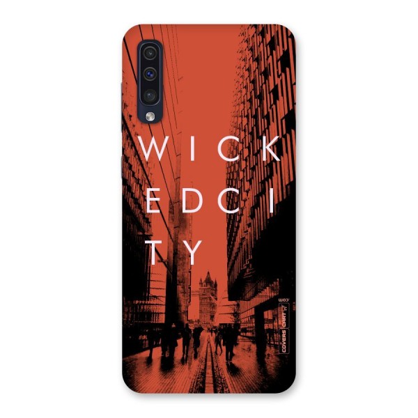 Wicked City Back Case for Galaxy A50