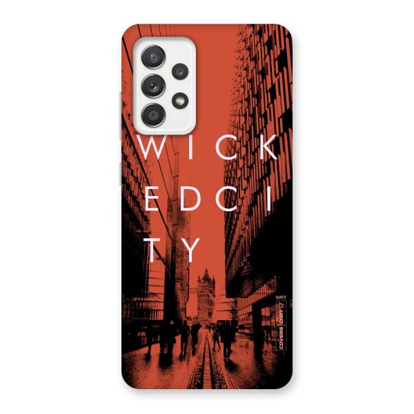 Wicked City Back Case for Galaxy A52