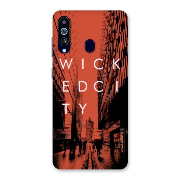 Wicked City Back Case for Galaxy A60