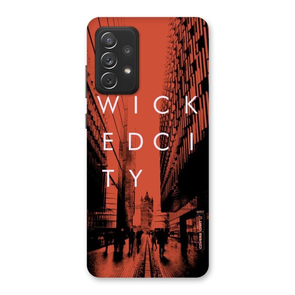 Wicked City Back Case for Galaxy A72