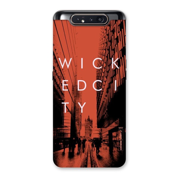 Wicked City Back Case for Galaxy A80