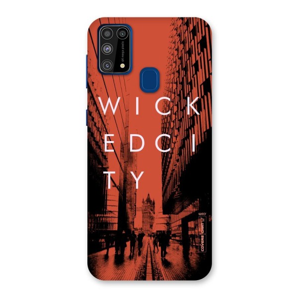 Wicked City Back Case for Galaxy F41