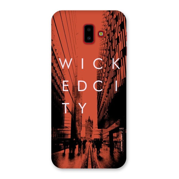 Wicked City Back Case for Galaxy J6 Plus