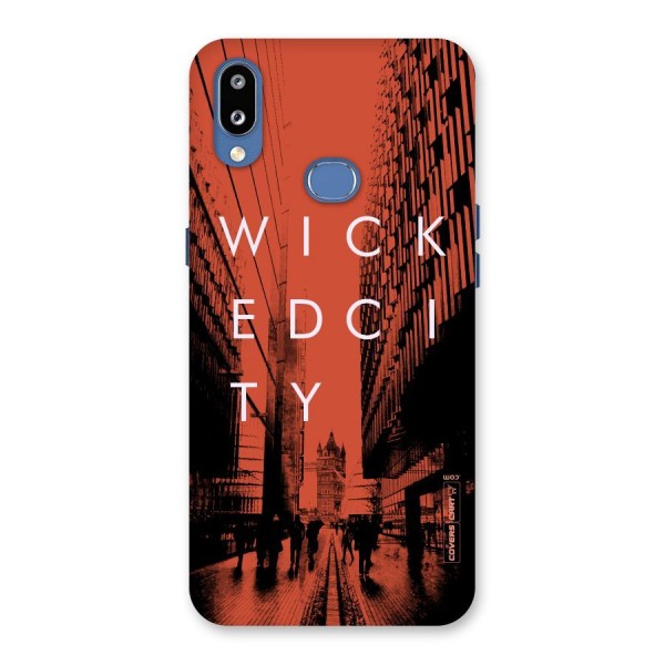 Wicked City Back Case for Galaxy M01s