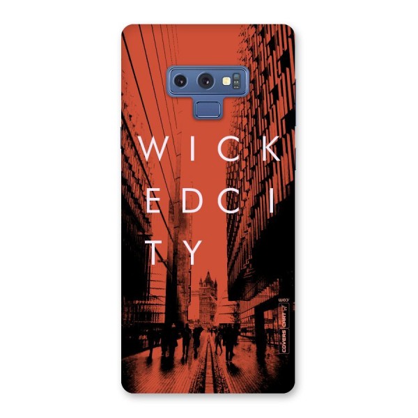 Wicked City Back Case for Galaxy Note 9