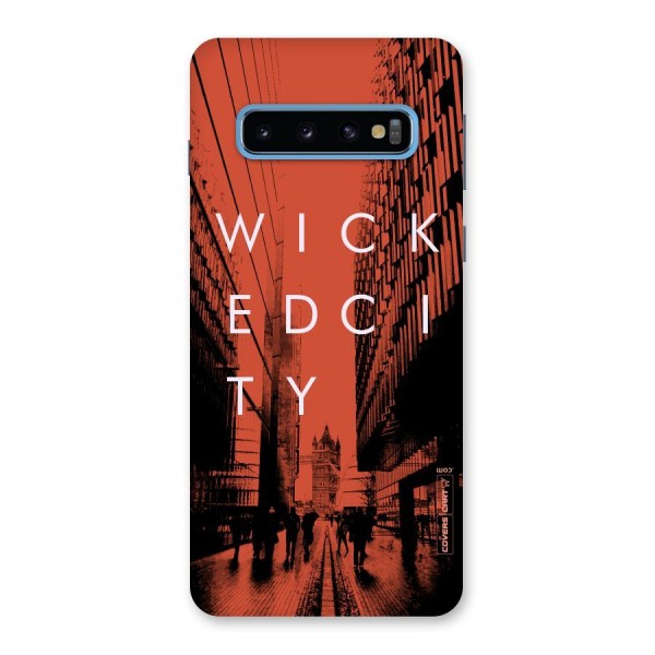 Wicked City Back Case for Galaxy S10