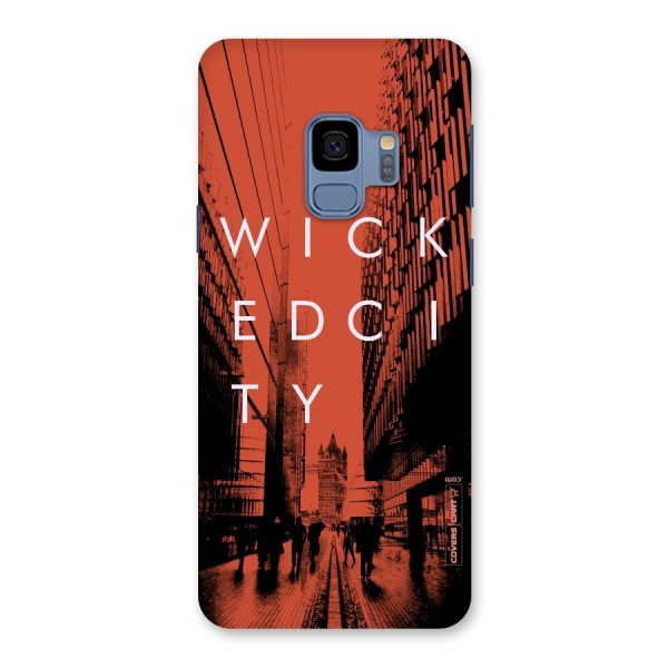 Wicked City Back Case for Galaxy S9