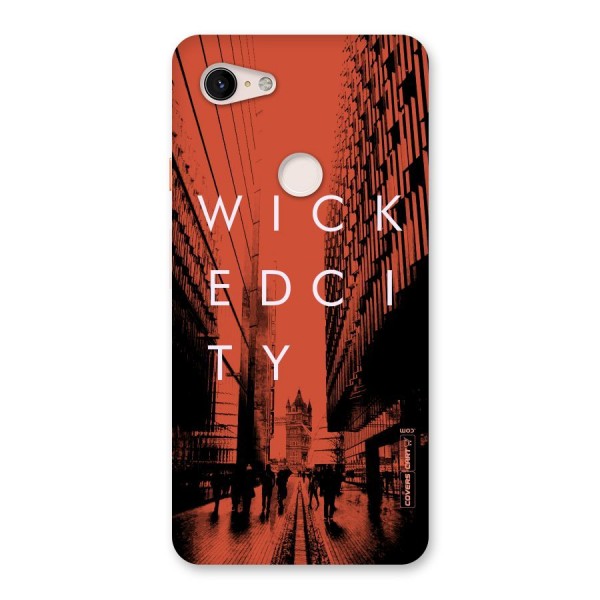 Wicked City Back Case for Google Pixel 3 XL