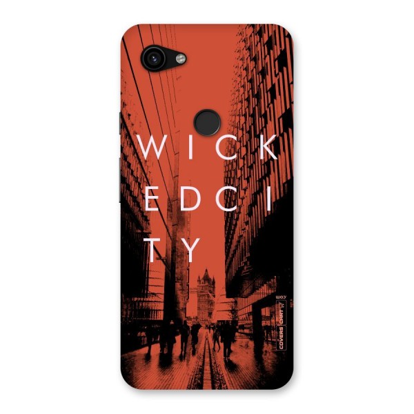 Wicked City Back Case for Google Pixel 3a XL