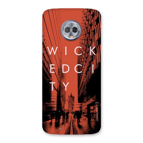 Wicked City Back Case for Moto G6