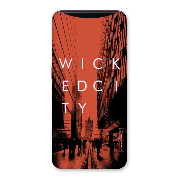 Wicked City Back Case for Oppo Find X