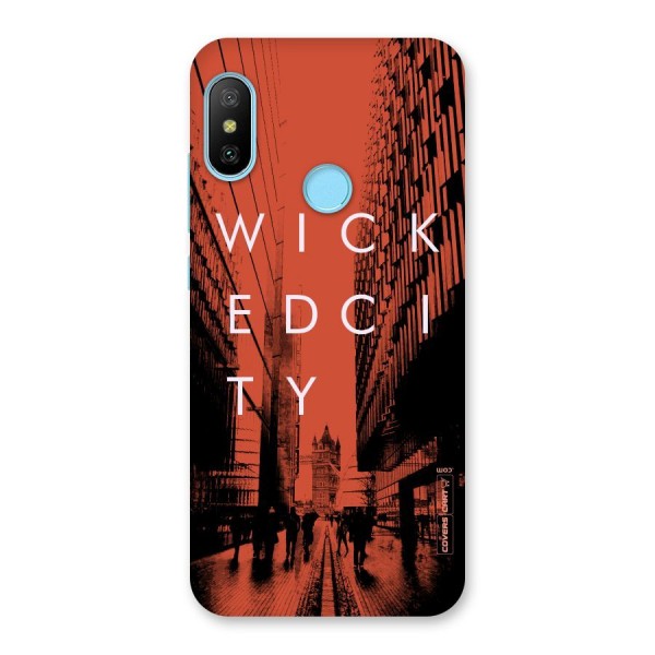 Wicked City Back Case for Redmi 6 Pro