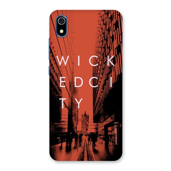 Wicked City Back Case for Redmi 7A