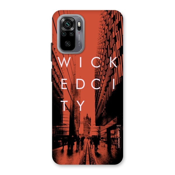 Wicked City Back Case for Redmi Note 10