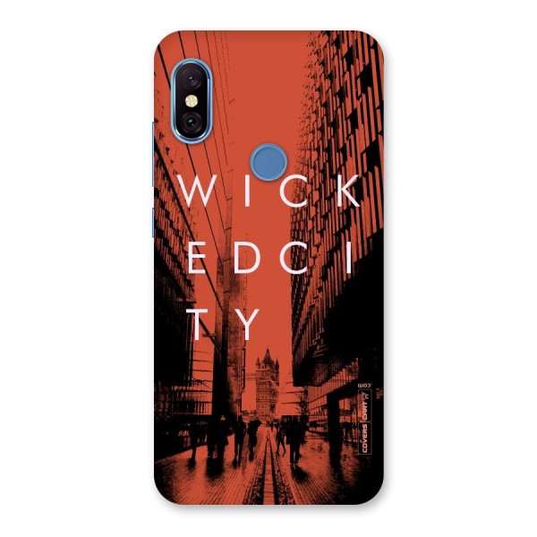 Wicked City Back Case for Redmi Note 6 Pro