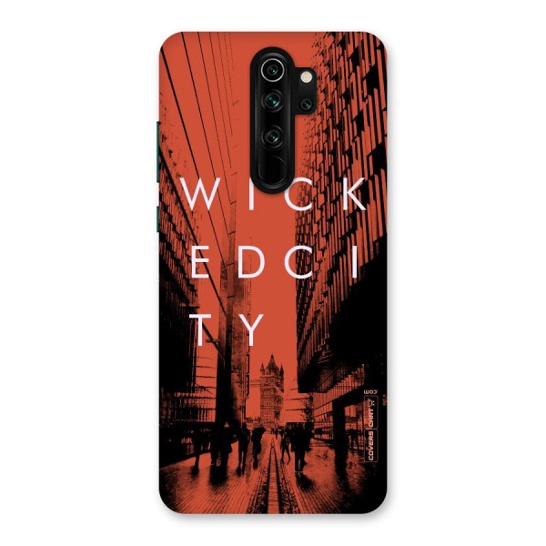 Wicked City Back Case for Redmi Note 8 Pro