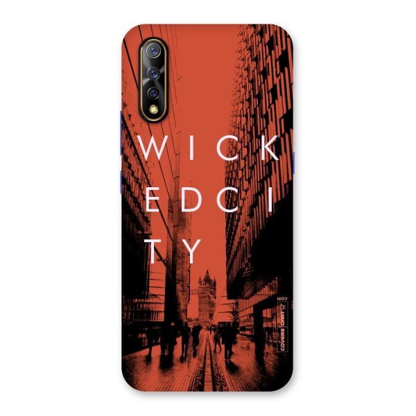 Wicked City Back Case for Vivo S1