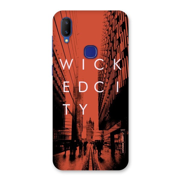 Wicked City Back Case for Vivo V11