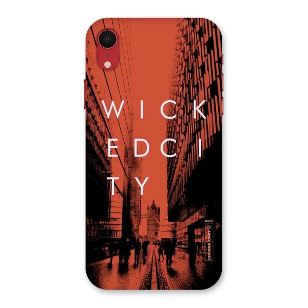 Wicked City Back Case for iPhone XR