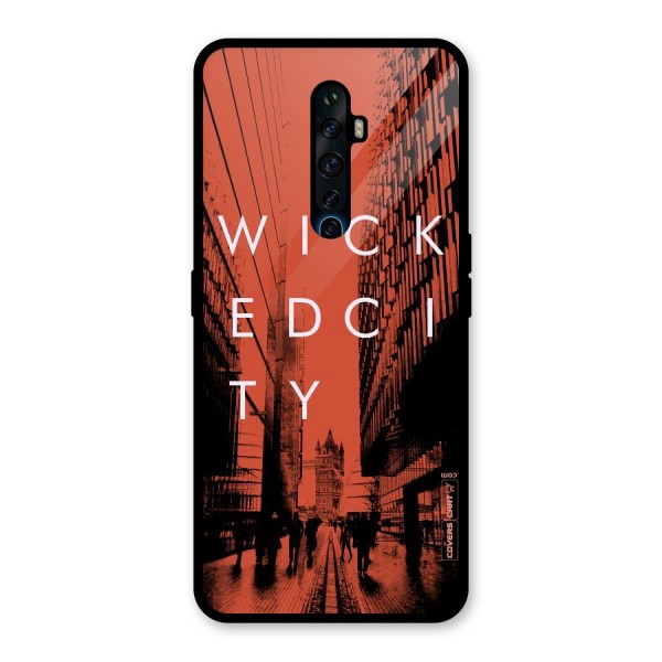 Wicked City Glass Back Case for Oppo Reno2 Z