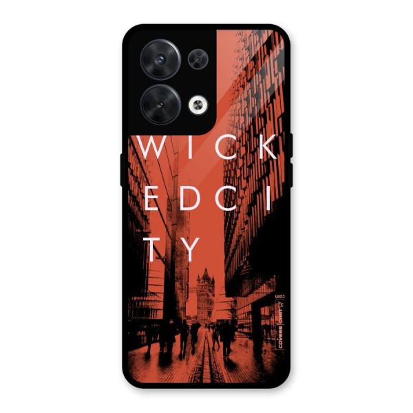 Wicked City Glass Back Case for Oppo Reno8 5G