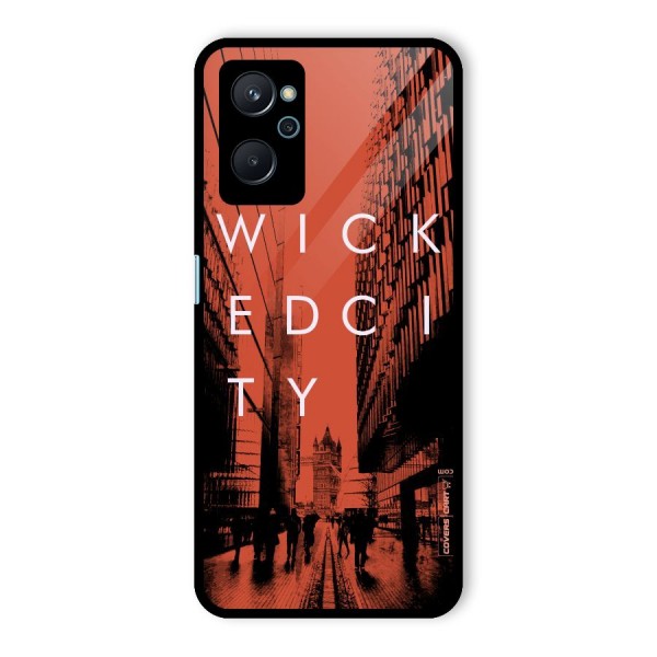 Wicked City Glass Back Case for Realme 9i