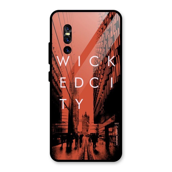 Wicked City Glass Back Case for Vivo V15 Pro