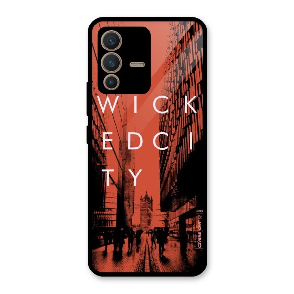 Wicked City Glass Back Case for Vivo V23 5G